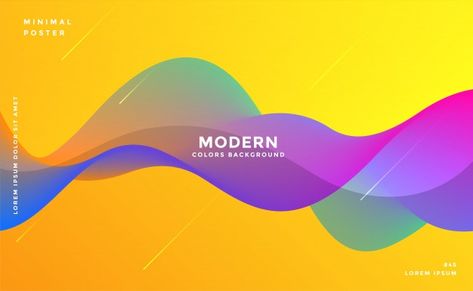 Abstract wave background Vector | Premium Download Project Abstract, Glowing Background, Best Wallpaper Hd, Free Banner, Timeline Cover, Color Wave, Creative Background, Colorful Background, Free Poster