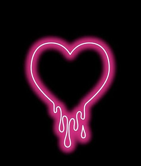 Neon Pink Widgets, Neon Pink Heart, Pink Neon Wallpaper, Neon Hearts, Rock Sign, Pink Goth, App Store Icon, Pixel Heart, Pink Highlights