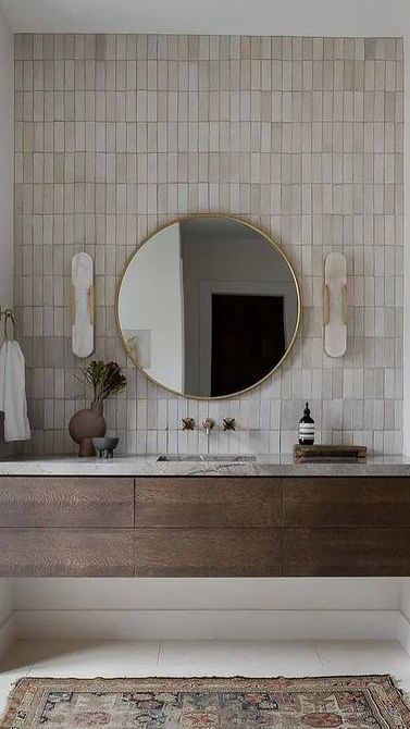 Modern Goddess, Bathroom Inspiration Decor, Main Bathroom, Bathroom Renos, House Bathroom, Guest Bathroom, Modern Bathroom Design, Interior Design Styles, Bathroom Inspiration