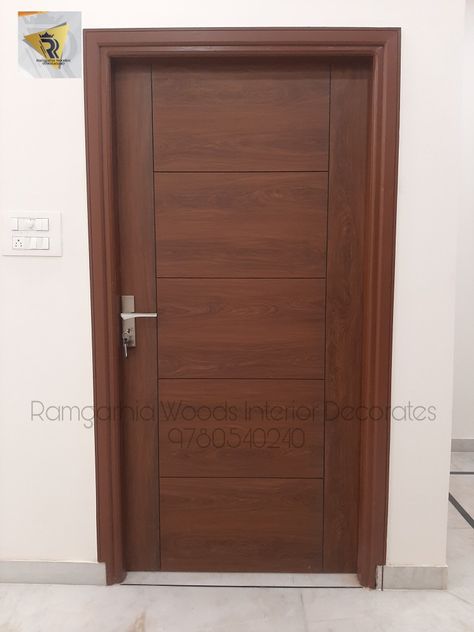 Ramgarhia woods interior Decorates Veneer Doors, Veneer Door, Home Door Design, Doors Interior Modern, Home Door, Wood Interiors, Interior Modern, Home Doors, Door Design