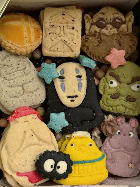 Ghibli Cookies, Noel Cookies, Teddy Bear Wallpaper, Bear Wallpaper, Cute Food, Party Event, Teddy Bear, Baking, Birthday