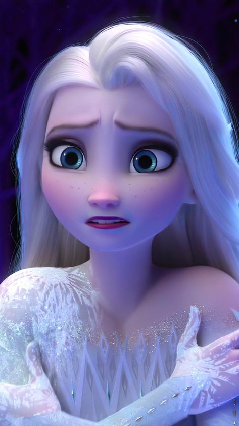 Frozen Queen, Frozen Princess, Frozen 2, Blue Eyes, Frozen, Queen, Hair, Blue, White