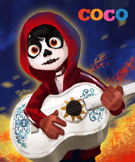 Stacheous — COCO Watched Coco yesterday and it was AMAZING.... Skeleton Ideas, Halloween Clay, Cute Skeleton, Images Disney, Day Of The Dead Skull, River Plate, Cute Disney Wallpaper, Halloween Inspiration, Cartoon Movies