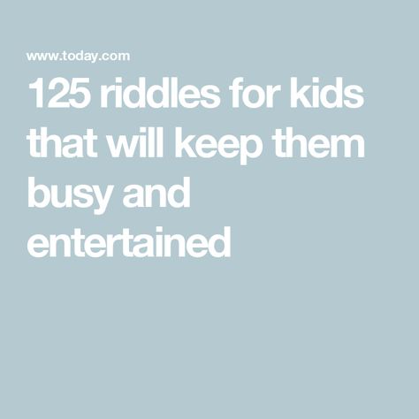 125 riddles for kids that will keep them busy and entertained Best Riddles For Kids, Riddles For Kids, Train Crash, Funny Riddles, Best Riddle, Family Road Trip, Decision Making Skills, Four Letter Words, Family Road Trips