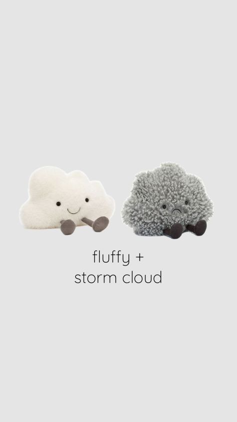 Jellycat Stuffed Animals, Storm Clouds, Create Yourself, Jelly, Animals, Gifts