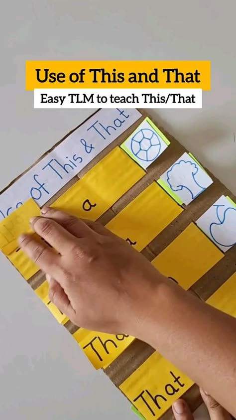 English Activity, Easy Math Activities, Teach English To Kids, Easy Math, Kindergarten Reading Activities, English Teaching Materials, Homeschool Preschool Activities, English Activities For Kids, Fun Classroom Activities