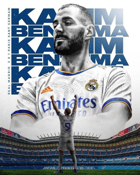 Luxury Stationary, Soccer Ideas, Benzema Real Madrid, Sports Design Ideas, Church Media Design, Sports Posters, Sports Design Inspiration, Sport Poster Design, Soccer Poster