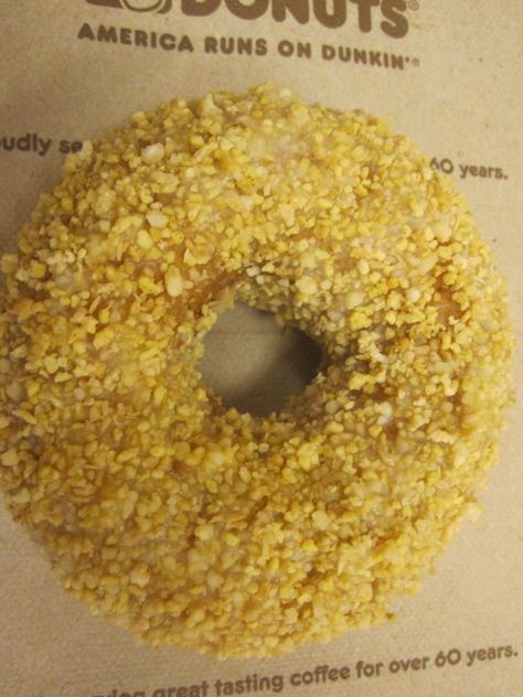 Butter Crunch Donut Recipe, Butternut Donut Recipe, Dunkin Donuts Menu, Butternut Recipes, Blueberry Donuts, Butter Crunch, Blueberry Coffee, Donut Recipe, Butter Pecan