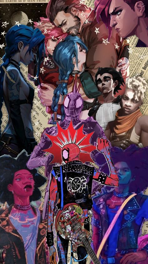 #arcane #spiderpunk #spiderman #spiderverse Arcane Spiderverse, Arcane Spiderman, Spiderverse Characters, Spiderverse Art, Spiderman Spiderverse, Strange Art, Into The Spiderverse, Life Is Strange, Spider Verse