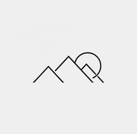 Minimalist Sun And Mountain Tattoo, Geometric Mountain Tattoo Simple, Mountain Sunset Tattoo Minimalist, Sunset Tattoo Mountain, Mountain Sun Tattoo Simple, Three Mountains Tattoo, Single Line Mountain Tattoo, Minimalist Mountain Tattoo, Moutain Tattoos