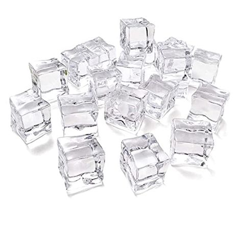 Decorative Ice Cubes, Fake Ice Cubes, Ice Rock, Wedding Vase Centerpieces, Plastic Ice Cubes, Kitchen Toy, Clear Ice, Fish Tank Decorations, Vase Fillers