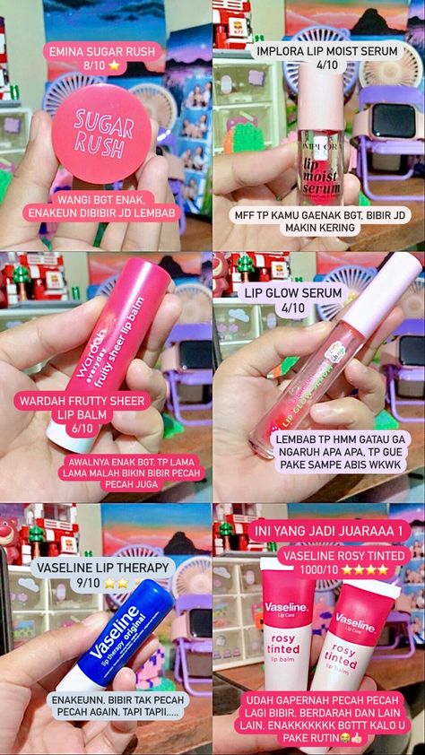 ... Cara Agar Bibir Pink Alami, Make Up Pemula, Makeup Cantik, Korean Skin Care Secrets, Bentuk Alis, Healthy Makeup, Basic Skincare, Recommended Skin Care Products, Learn Makeup