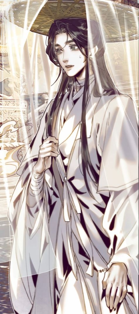 Xie Lian Hua Cheng, Bilibili Comics, Heavens Official Blessing, Heaven Officials Blessing, Hua Cheng, Heaven Official's Blessing, Ethereal Art, Heaven's Official Blessing, A God