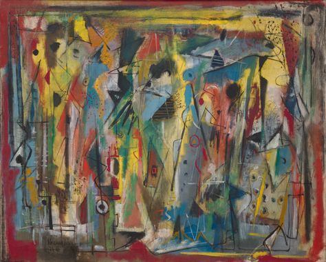 Norman Lewis. Phantasy II. September 23, 1946 | MoMA Norman Lewis, Leonora Carrington, September 23, Mark Rothko, Jackson Pollock, Modern Artists, African American Art, Online Painting, Abstract Expressionist