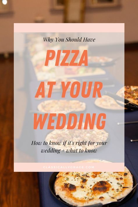 Pizza Catered Wedding, Wedding Pizza Buffet Ideas, How To Serve Pizza At A Wedding, What To Serve With Pizza At A Wedding, Serving Pizza At A Wedding, Pizza Display For Wedding, Pizza And Pasta Wedding Buffet, Pizza At Wedding Reception Ideas, Pizza Bar Wedding Receptions