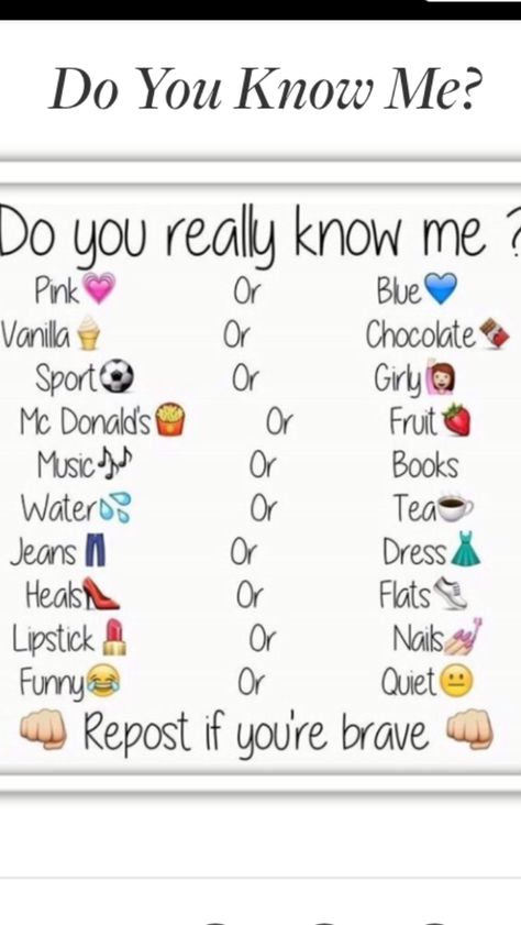 How well do you know me?! ;) Do U Know Me, Beats Wallpaper, Relationship Goals Text, Picnic Birthday, What To Do When Bored, Do You Know Me, Vanilla Chocolate, Do You Really, B Day