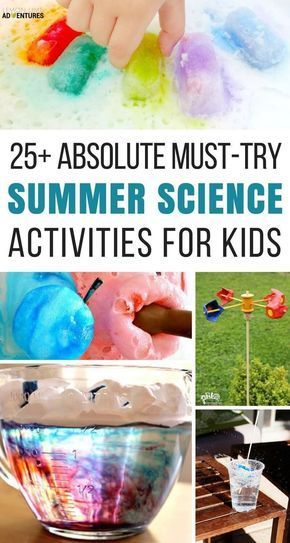 25+ Absolute Must-Try Summer Science Activities for Kids! Love these summer science experiments! Summer Science Activities, Summer Science Experiments, Summer Science, Summer Fun For Kids, Kid Experiments, Science Activities For Kids, Summer Learning, Preschool Science, Homeschool Science