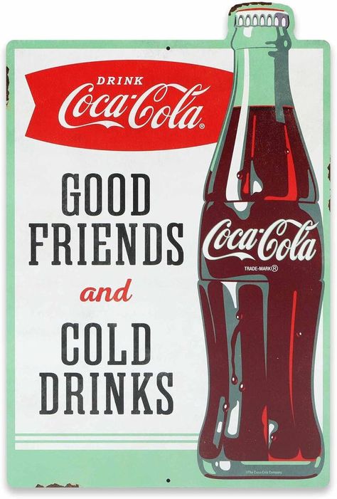 Coca Cola Party, Coca Cola Decor, Classic Wall Decor, Coca Cola Bottles, Friends Drinks, Movie Wall Art, Vintage Coca Cola, Coke Bottle, Coca Cola Bottle