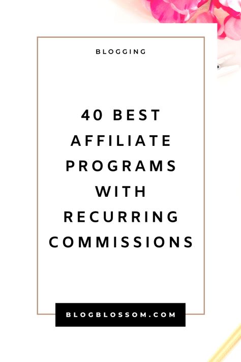 Look for the highest paying affiliate programs with recurring commissions to earn passive income on auto pilot? Here is a list of affiliate programs to join. | affiliate marketing | affiliate networks | affiliate products | passive income streams | best recurring commission affiliate programs | passive income affiliate programs | lifetime affiliate programs | most profitable affiliate programs | entrepreneur | solopreneur | make money online | digital nomad | blogging niche | tech bloggers Market Affiliate, Blogging Niche, Best Birthday Wishes Quotes, Best Affiliate Programs, Affiliate Marketing Blog, Affiliate Products, Promotion Strategy, Travel Jobs, Marketing Affiliate