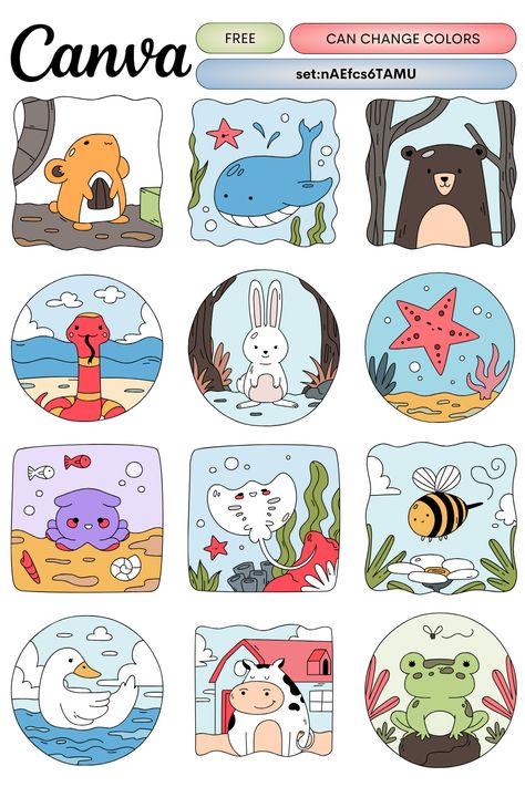 Line Animals, Font Canva Lettering, Gfx Design, Graphic Shapes Design, Keyword Elements Canva, Canva Elements Keyword, Graphic Design Tutorials Learning, Canvas Learning, Canva Element