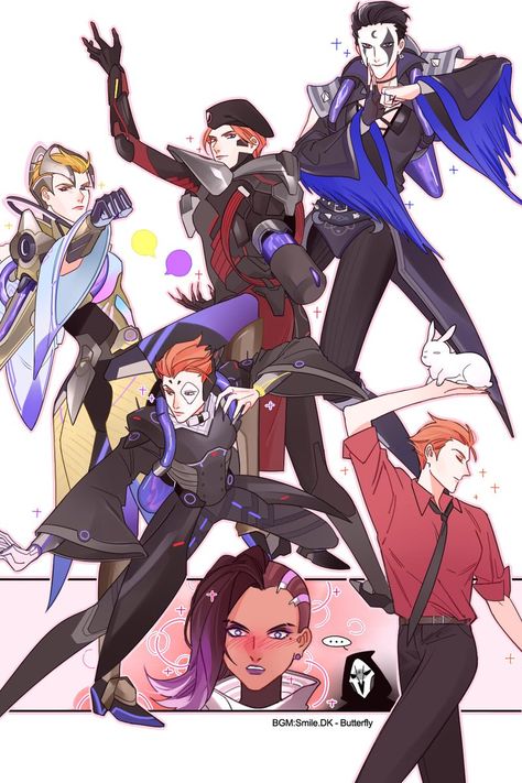 BAMF on Twitter: "#Overwatch Moira’s dance just made me feel like this… " Overwatch Hanzo, Overwatch Drawings, Overwatch Funny, Overwatch Memes, Overwatch Comic, Overwatch Fan Art, Overwatch 2, Art Prompts, Games For Girls