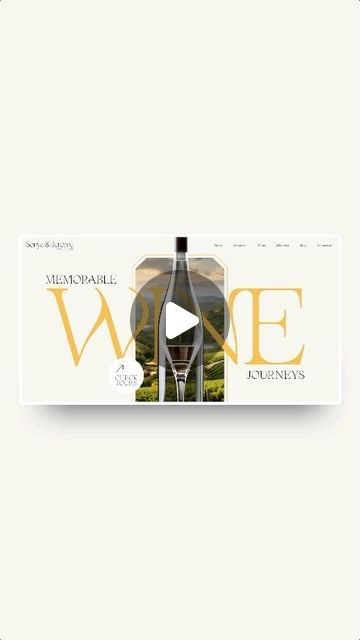 👉 Check Full presentation on Behance  Visually stunning and user-friendly website that caters to wine enthusiasts, offering them an immersive experience in the world of wine tours.  #figma #animation #parallax #wizardmodeio #autoanimate #website #landing #webdesign #igorvensko #motion Wine Website Design, Figma Animation, Wine Website, Wine Enthusiast, Wine Tour, Create Something, Website Design Inspiration, Immersive Experience, Ui Design