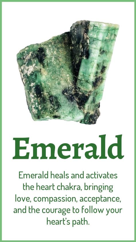 Emerald Meaning & Healing Properties. Learn about healing crystals | Fashion, Accessoreis, Jewels, Gems, Gemstones, Style | #crystalhealing #crystals #gemstones #fashion #accessories #jewelry #style Emerald Meaning, The Heart Chakra, Gemstone Properties, Crystals Healing Properties, Spiritual Crystals, Gemstone Meanings, Crystal Fashion, Crystal Therapy, Crystal Healing Stones