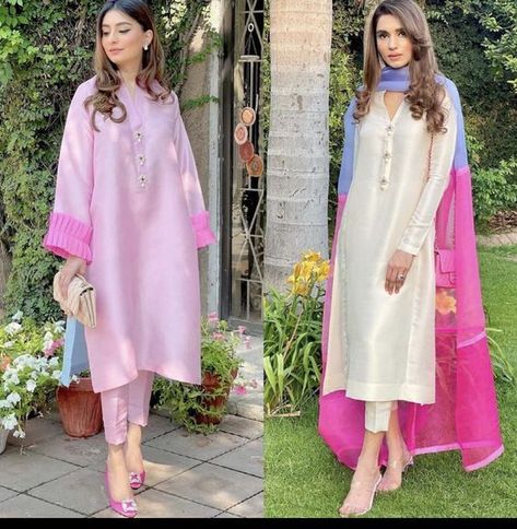 Party Wear Wedding Dresses, Dress Design Ideas, Latest Pakistani Dresses, Pakistani Fashion Casual, Pakistani Fancy Dresses, Pakistani Dresses Casual, Pakistani Fashion Party Wear, Salwar Kamiz, Simple Pakistani Dresses