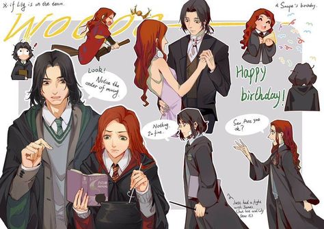 Snape And Lily, Severus Snape Fanart, Harry Potter Severus, Harry Potter Severus Snape, Severus Rogue, Snape Harry Potter, Snape Harry, Hp Harry Potter, Harry Potter Artwork