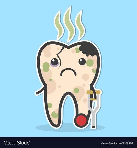 Rotten Teeth, Teeth Illustration, Cracked Tooth, Discolored Teeth, Homemade Facial Mask, Loose Tooth, Tooth Sensitivity, Bad Smell, Periodontal Disease