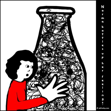 Norma, #cartoon #bottled #emotions #suppression #dsfraley Bottle Up Emotions, Bottled Emotions, Bottling Up Emotions, Neil Gaiman, Mood Board, Disney Characters, Quick Saves, Art