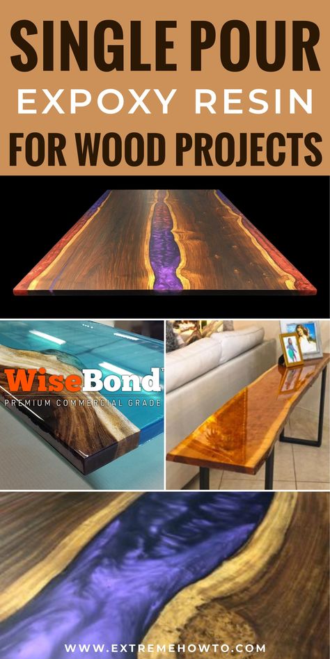 Deep Pour Epoxy Projects, Diy Epoxy Resin Table Top, Live Edge Wood Projects, Penny Table, Epoxy Furniture, Diy Resin Table, Resin And Wood Diy, Resin Tables, Epoxy Projects