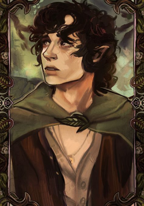 Cute Hobbit Art, Frodo Baggins Art, Frodo Baggins Fanart, Frodo Fanart, Beorn Hobbit, Pippin Lotr, The Hobbit Fanart, Lord Of The Rings Fanart, Lotr Wallpapers