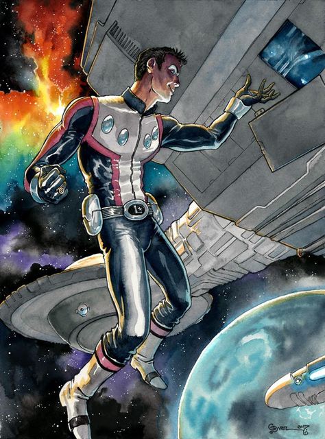 Cosmic Boy by Daniel Govar! Superhero Concept, Concept Reference, Cosmic Boy, Cosmic Comics, Emotional Response, Justice Society Of America, Legion Of Superheroes, Science Fiction Series, Dc Comics Characters