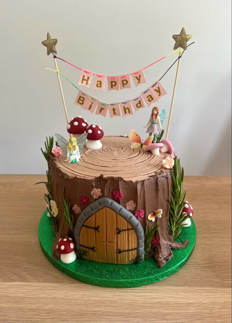 Fairy Door Cake, Fairy Woodland Cake, Forest Fairy Cake, Enchanted Cake, Woodland Fairy Cake, Fairy Garden Birthday Cake, Fairy House Cake, Woodland Birthday Cake, Garden Birthday Cake