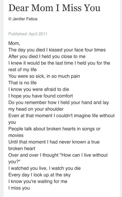 Letter To My Mom In Heaven, I Miss You Mom Quotes Heavens, Missing Your Mom In Heaven, Missing My Mom Quotes, In Memory Of Mom Tattoo Ideas Mothers Lost, Greif Sayings Mother, Eulogy Examples Mom, Quotes About Mom In Heaven, Losing Mom Quotes