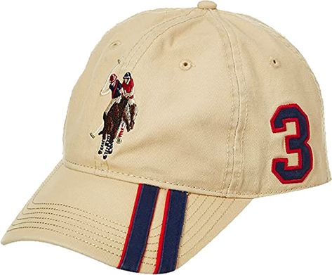 Men's Polo Horse Adjustable Baseball Cap with Diagonal Accent Stripes Ralph Lauren Hats, Polo Horse, Embroidered Horse, Black Desktop, Horse Logo, Outfit Inspo Casual, Us Polo Assn, Dad Hat, Ball Cap