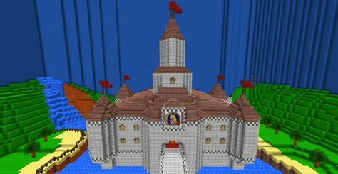 Peach castle Minecraft Mario, Java Programming Tutorials, Java Programming Language, Minecraft Castle, Java Programming, Impossible Dream, Amazing Minecraft, Disney Infinity, Minecraft Creations