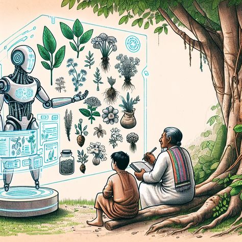 India In 2047, Poster Concept Design, Plant Knowledge, Indigenous Wisdom, Science Drawing, Indigenous Knowledge, Conservation Art, Identify Plant, Watercolor Art Landscape