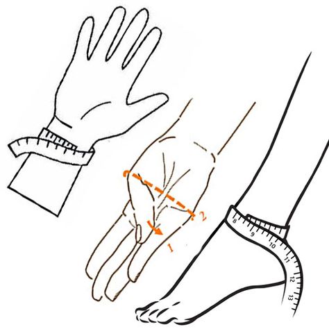 Bracelet size chart