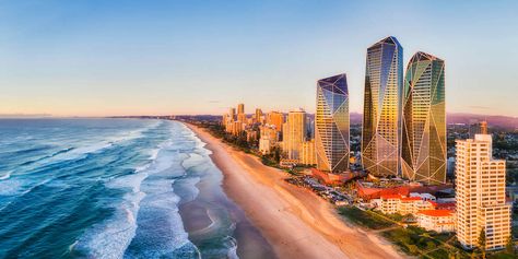 International Tourism, Best City, Most Beautiful Wallpaper, Gold Coast Australia, City Buildings, Best Cities, New South Wales, Most Beautiful Places, Gold Coast