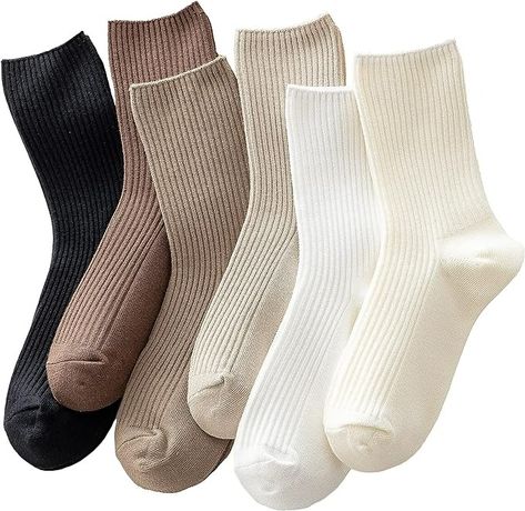 Amazon.com: ACCFOD Womens Cute Crew Socks Casual Athletic Aesthetic Socks Neutral Cotton Socks for Women Granola Girls Clothes : Clothing, Shoes & Jewelry Aesthetic Socks, Athletic Aesthetic, Socks For Women, Granola Girl, Casual Athletic, Casual Socks, Cotton Socks, Girls Clothes, Socks Women