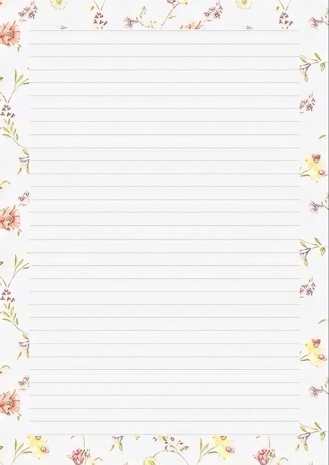 Free Writing Paper Printables, Writing Paper Template Aesthetic, Notebook Paper Template, Free Writing Paper, Notes Templates, Writing Paper Template, Stationary Printable, Pretty Writing, Printable Lined Paper