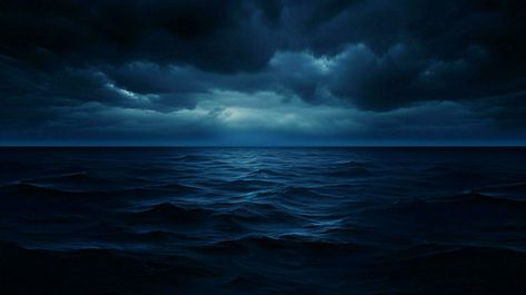 Blue Aesthetic Wallpaper Laptop Hd, Dark Blue Pc Wallpaper, Blue Wallpaper Computer, Ocean From Above, Blue Bg, Mid Term, Dark Ocean, Blue Aesthetic Dark, Background High Quality