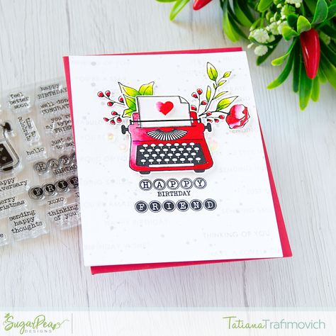 Happy Birthday Friend Card, Anniversary Crafts, Son Birthday Quotes, Sugarpea Designs, Friend Birthday Card, Birthday Quotes For Daughter, Birthday Friend, Welcome Design, Happy Birthday Friend