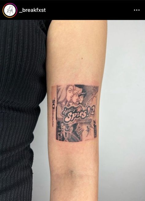 kate bush's husband on X: "Art is everywhere but you have to choose to see it https://t.co/muZrfShsY2" / X Totally Spies Tattoo, Totally Spies, Tattoo Inspo, Tattoos And Piercings, See It, Tatting, Tattoo Ideas, Piercings, Tattoos