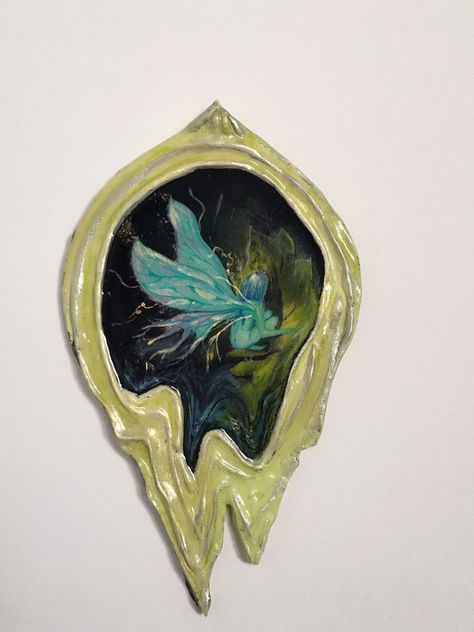 Melting Frame, Believe In Fairies, Art Alevel, Sculpture Art Clay, Art Articles, Mirror Artwork, Glitter Art, Pop Art Painting, Ceramics Projects