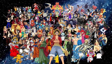 Pokemon Wall Stickers, Goten E Trunks, Guess The Anime, One Piece Characters, Anime Collage, Tous Les Anime, All Anime Characters, Anime Group, Anime Karakterek