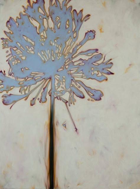 Jill Sykes, Artfully Walls, Encaustic Art, Original Art For Sale, Monoprint, Abstract Flowers, Emerging Artists, Botanical Art, Painting Oil