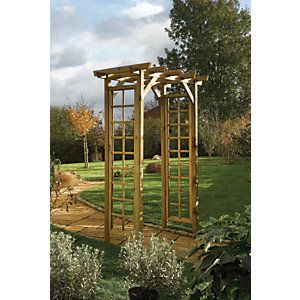 Garage Pergola, Wooden Arbor, Garden Site, Wooden Trellis, Trellis Panels, Wooden Arch, Garden Arches, Garden Arbor, Wooden Pergola